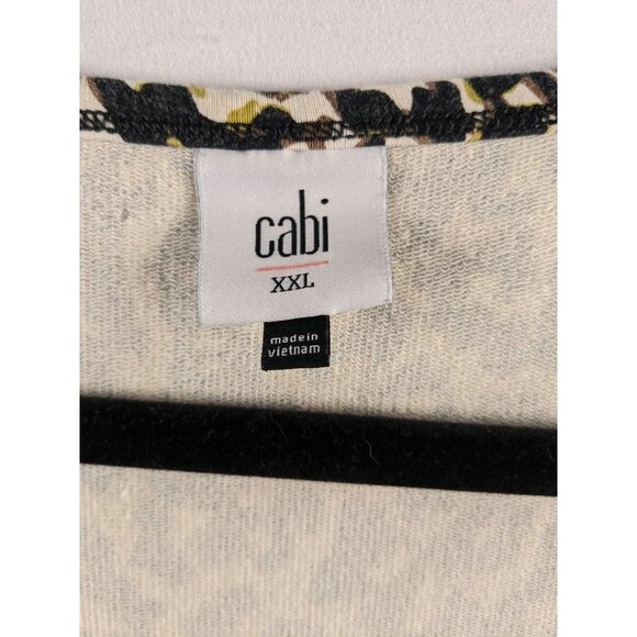 Cabi XXL Tank Top Leopard Animal Print Knotty Hem Sleeveless Style 5759 Womens - Picture 5 of 6